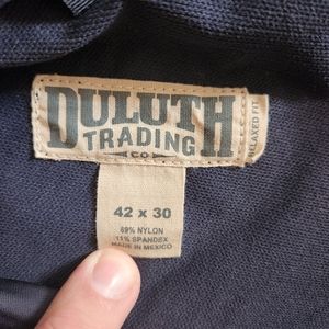 Duluth Trading Co.,Blue, Flexpedition,Relaxed Fit Pants 42x30